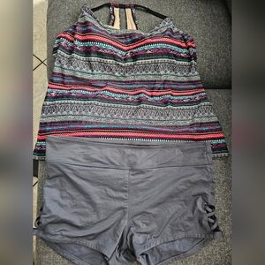 Kona Sol Gray Swin Wear